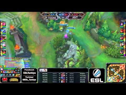ESL Türkiye Go4LoL #81. Turnuvası - Dark Passage Tigons vs. ANT.Victor (Brcevik)