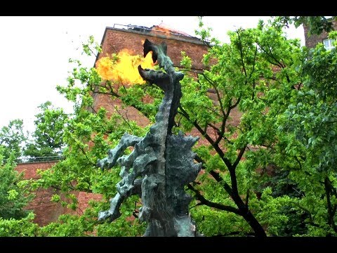 Wawel Dragon (Smok Wawelski) - Fire Breathing Dragon in Kraków