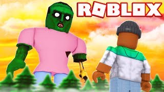 Roblox Zombie Rush Adventures Survive The Zombie Apocalypse Giant Zombie Attack Free Online Games - roblox zombie barricade