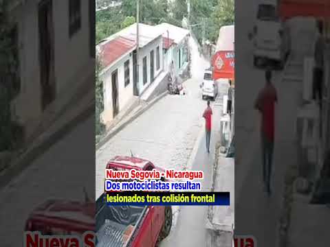Dos motociclistas resultan lesionados tras colisión frontal en Quilalí