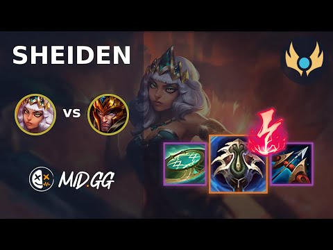 MID.GG: [ Sheiden ] Qiyana JUNGLE vs Jarvan IV | NA CHALLENGER | LOL Season 2025