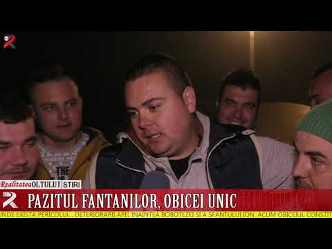 Păzitul fântânilor, obicei unic