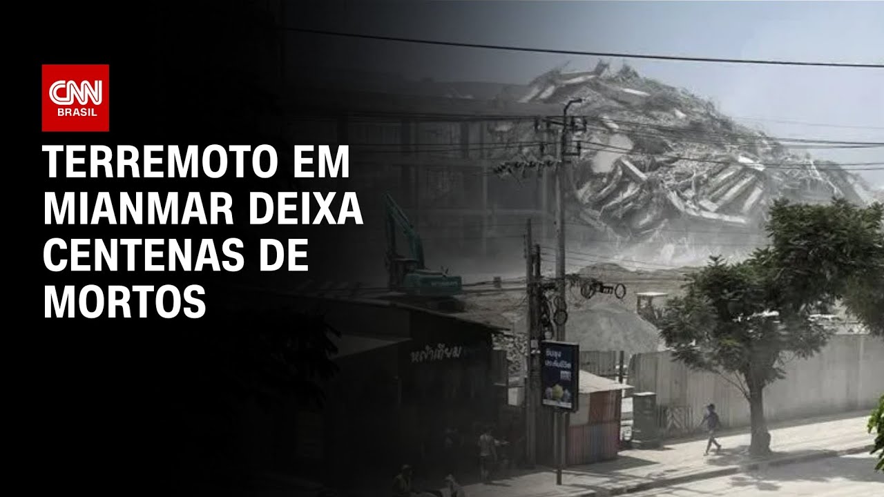 Forte terremoto deixa 144 mortos em Mianmar | BASTIDORES CNN