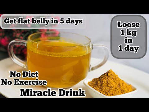 How To Reduce Belly Fat In 5 Days | Lose 1 Kg In 1 Day Without Diet & Exercise | 100% Effective