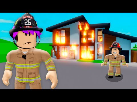 I BECAME A FIREFIGHTER IN BROOKHAVEN RP