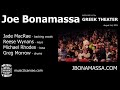 Joe Bonamassa - LIVE in 2021 - 1st Show @ Greek Theater -  Intro Wandering Earth - musicUcansee.com