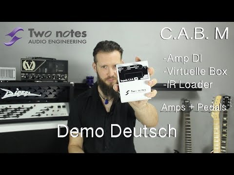 Two Notes C.A.B. M Demo / Anleitung Deutsch