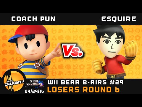 WBB #29 | BC Coach Pun (Ness) vs Esquire (Brawler) - Losers Round 6 - Sm4sh