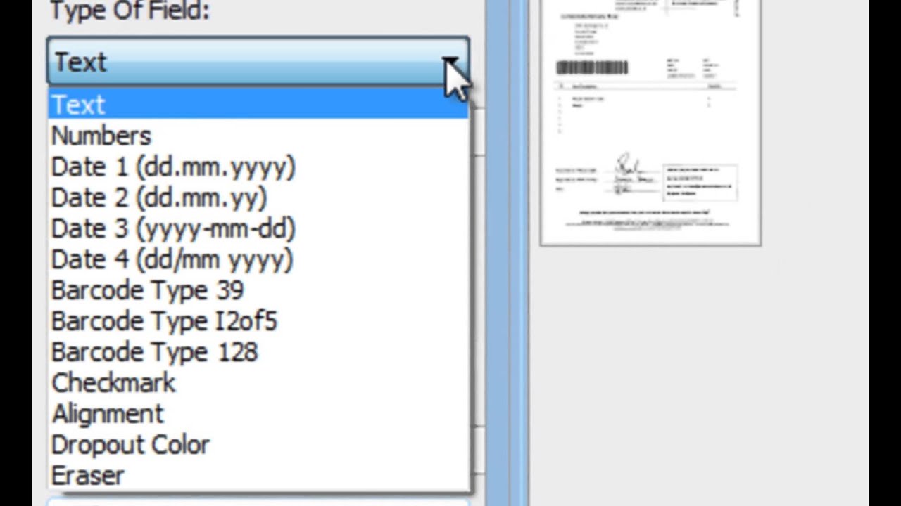 48 Forms Processing and Automatic Indexing System