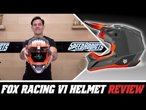 Fox Racing V1 Helmet Review at SpeedAddicts.com
