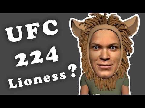 UFC 224 - The GOAT - Amanda VS Pennington - Machida VS Vitor