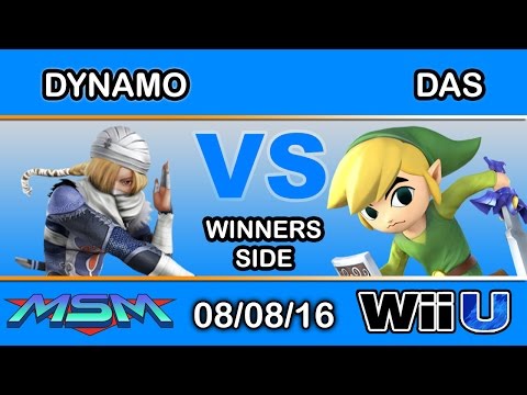 MSM 61 - A2 | Dynamo (Sheik) Vs. Smash Factor FD | Das (Toon Link) Winners Side - Smash Wii U