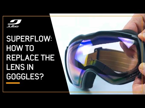 How to replace a lens in goggles equipped with the SuperFlow System? | Julbo