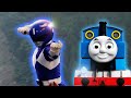 Thomas Friends Mighty Morphin Power Rangers Style