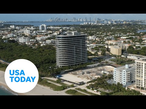 Drone footage shows Surfside condo collapse site in Florida, one year later USA TODAY