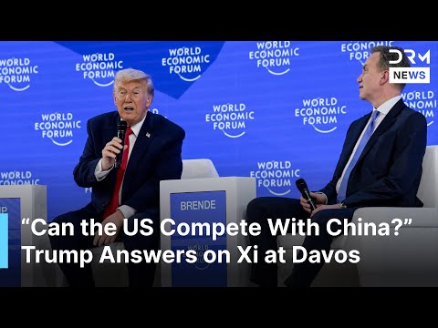 “Can the US Compete With China?” — WEF CEO Confronted Trump in Davos Panel Discussion | AQ1B