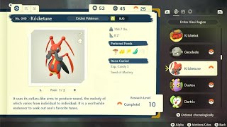 Pokémon Legends: Arceus - 018 - Kricketune