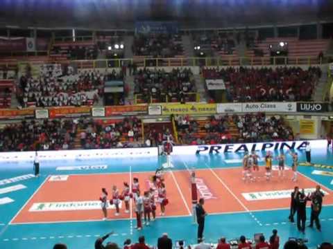 Coreografia AdF - 19/12/2010 - Busto Arsizio vs Conegliano