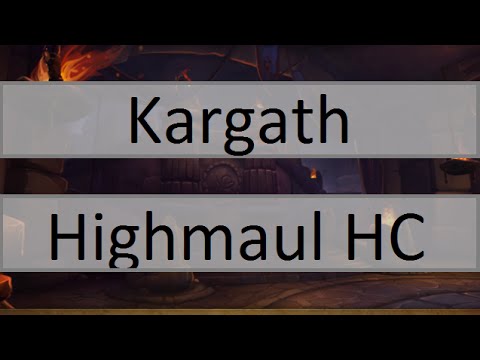 [HM] Infinitum vs. Kargath Bladefist Heroic (PoV Mistweaver Monk)