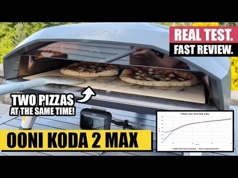 FAST REVIEW | Ooni Koda 2 MAX Outperforms Cost, Best Dual Burner Pizza Oven