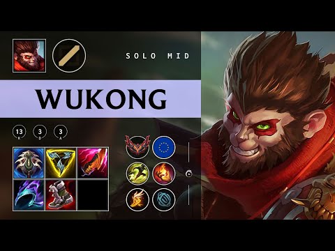 Wukong Mid vs Syndra - EUW Grandmaster Patch 25.23