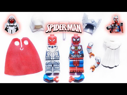 Lego Marvel Spiderman | Spider Arachknight & Spider Thor | Spider-Verse