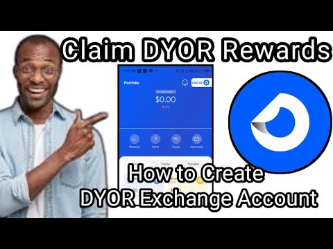 Claim Your DYOR WaitList Rewards | How to Create DYOR Exchange to Claim DYOR Token