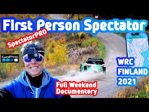 First Person Spectator | WRC Finland 2021 | SpectatorPRO