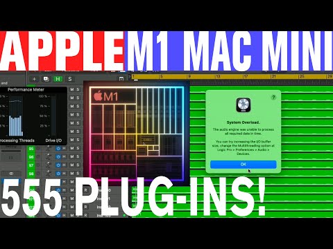 M1 Mac Mini Plug-in Tests - Sonic LAB