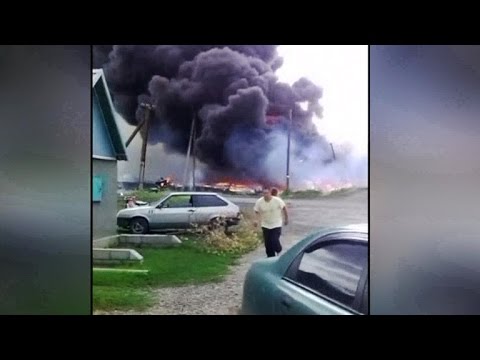 New video appears to show Malaysian Airlines Flight 17 moments after impact