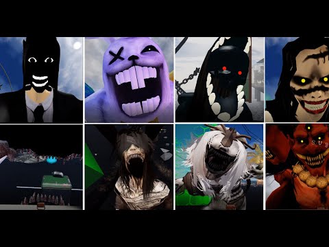 The Mimic AI Test By NubE Studio (Game 2 B2C4 Update) - All Jumpscares + Extra.