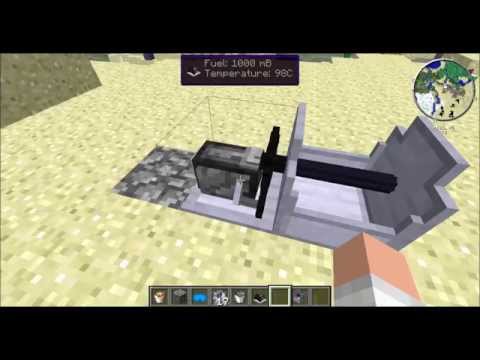 RotaryCraft Steam Engine Quick Tutorial