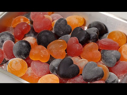 , title : '말랑 탱글~ 쫄깃한 과일 젤리 만들기 (Chewy Fruit Jelly Recipe, Homemade Gummy Candy)'