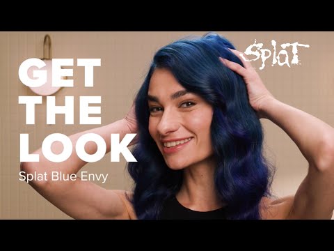 Splat Blue Envy Hair Dye Tutorial | Vibrant Semi-Permanent Color at Home