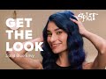 Splat Blue Envy Hair Dye Tutorial Vibrant Semi Permanent Color At Home