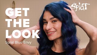 Splat Hair Color Blue Envy Hair Dye Tutorial | Vibrant Semi-Permanent