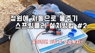 정원관수설치 영상 중 가장 친절한 설명의 영상 #2 /조경/정원/