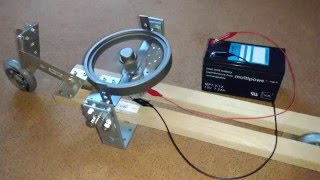 Gyrocar #1 (gyroscope stabilized 2-wheeled toy)