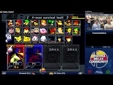 Salty Suite: PC Chris (Fox) vs. Forward (Falco)