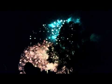 Feuerwerk See in Flammen Altmühlsee 2015