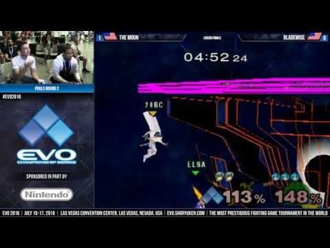 The Moon (Marth) vs. Bladewise (Peach) - R2 Pools