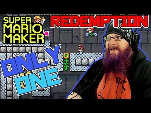 ONLY ONE! - Super Mario Maker - 1 LIFE = SKIP REDEMPTION [3-1] WITH OSHIKOROSU!