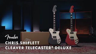 Video thumbnail for Exploring the Chris Shiflett Cleaver Telecaster Deluxe | Artist Signature Series | Fender by Fender