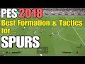 PES2018 - Best Formation & Tactics for Tottenham Hotspur (Spurs) - tested v Arsenal PES2018 - Best Formation & Tactics for Tottenham Hotspur (Spurs) - tested v Arsenal