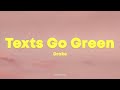 Drake Texts Go Green Lyrics