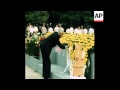 SYND 7 8 77 32ND ANNIVERSARY OF ATOMIC BOMB BLAST COMMEMORATED IN HIROSHIMA PEACE PARK