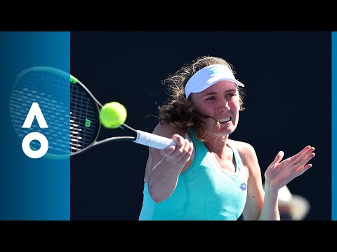 Polona Hercog v Ekaterina Alexandrova match highlights (1R) | Australian Open 2018