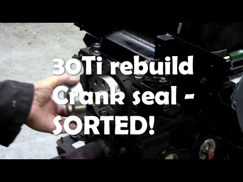 300Tdi engine rebuild Crank seal now worked out