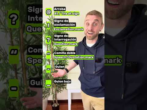 ¿Conoces cómo se dicen estos símbolos en #inglés? 🤔👨🏼‍🏫📚