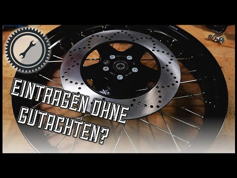 Simson Scheibenbremse - OHNE Teilegutachten eintragen - Geht das?